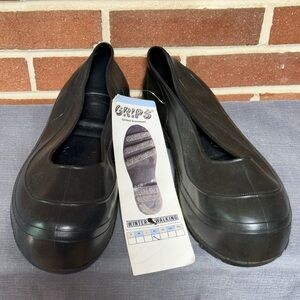 NEW Jordan David All Traction Footwear Winter Walking Grips XL Black Snow Shoe